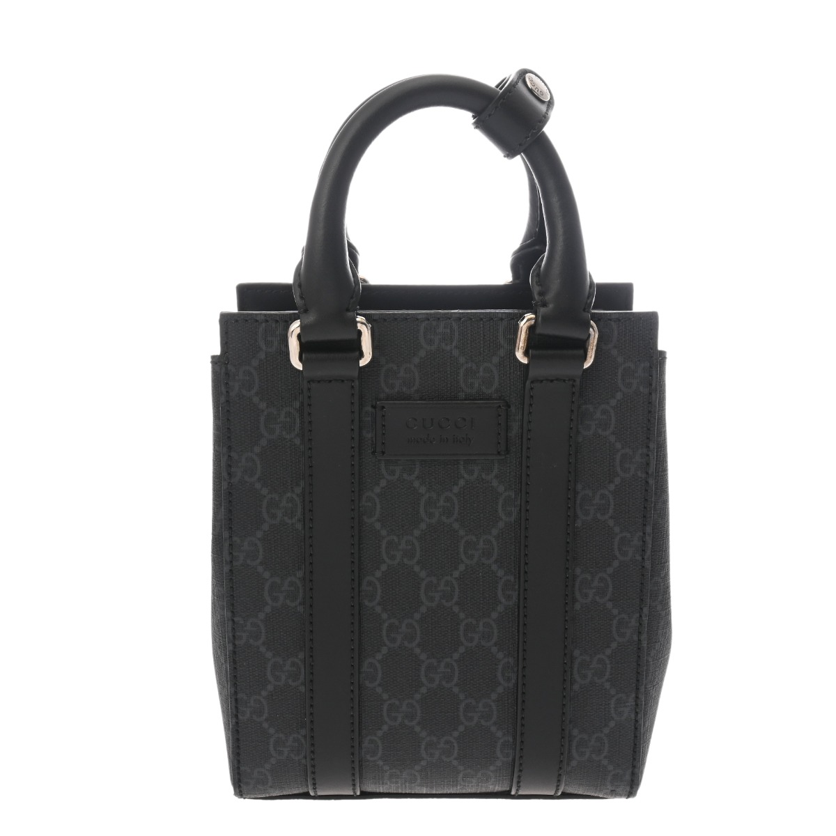 【人気】GUCCI ミニトートバッグ　モノグラム　GG柄　レザー　ホワイト 800000137373000-2.jpg