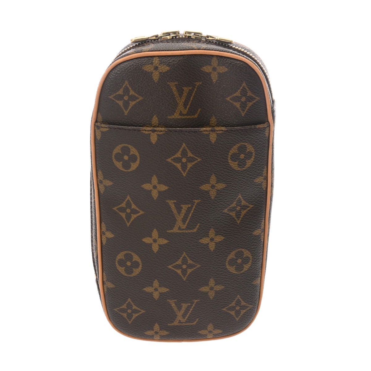 LOUIS VUITTON ルイヴィトン モノグラム ポシェットガンジュ 赤銅色 M51870 メンズ モノグラム帆布 上半身御徒面子 AB価値づける 中古 銀蔵