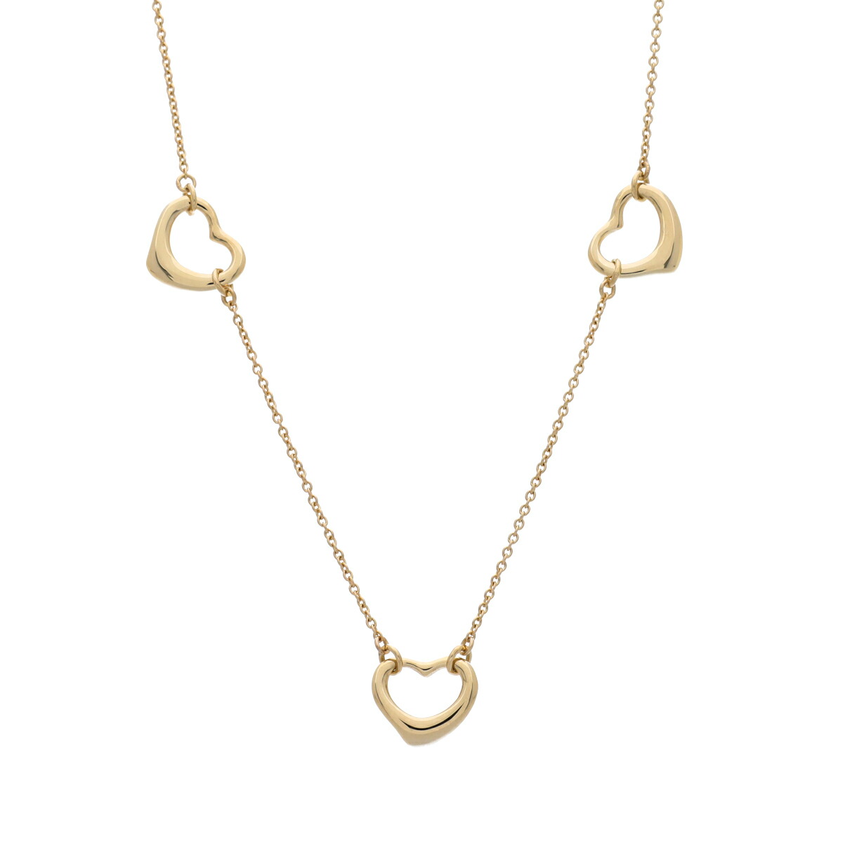 ティファニー オープンハート ネックレス トリプル 3連 TIFFANY&Co. ティファニー トリプルオープンハート 3連