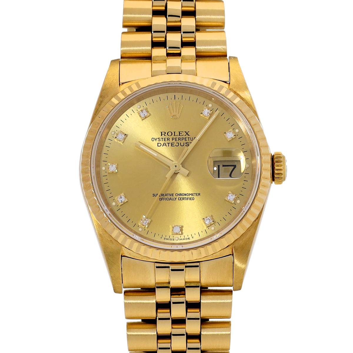 楽天市場】【緑屋質屋】ロレックス 16238 デイトジャスト K18YG