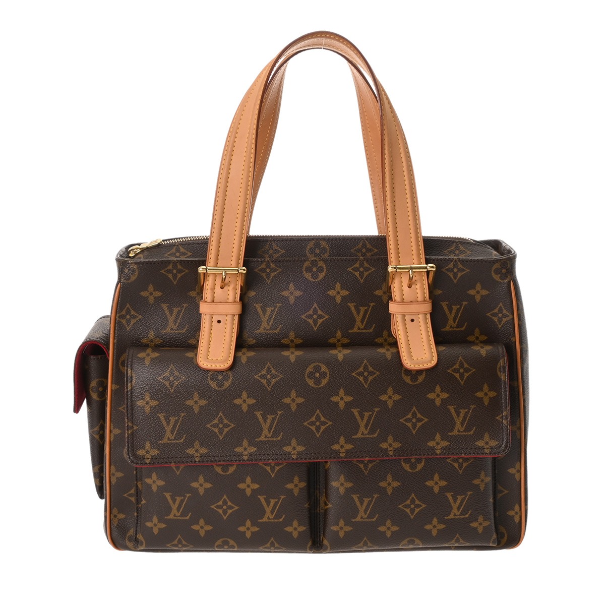 LOUIS VUITTON ルイヴィトン モノグラム ミュルティプリシテ ブラウン M51162 レディース モノグラムキャンバス ハンドバッグ ABランク 中古 銀蔵