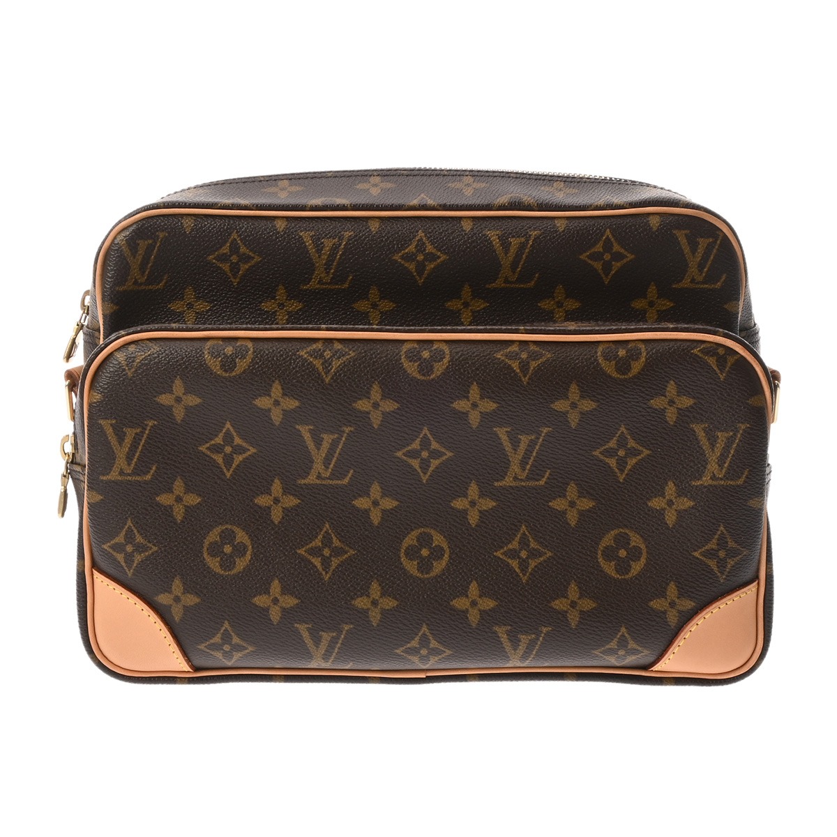 【～4/10 最大5万円クーポン】LOUIS VUITTON ルイヴィトン モノグラム ナイル ブラウン M45244 ユニセックス モノグラムキャンバス ショルダーバッグ Aランク 中古 銀蔵