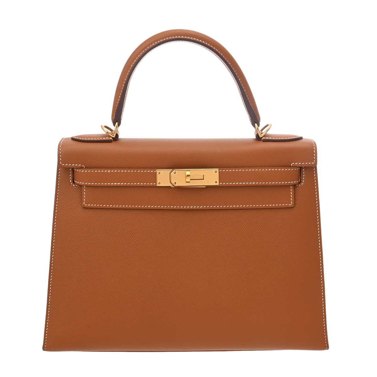 HERMES ゴールドカフリンクス オリジナルボックス付き Hermès Gold Cufflinks