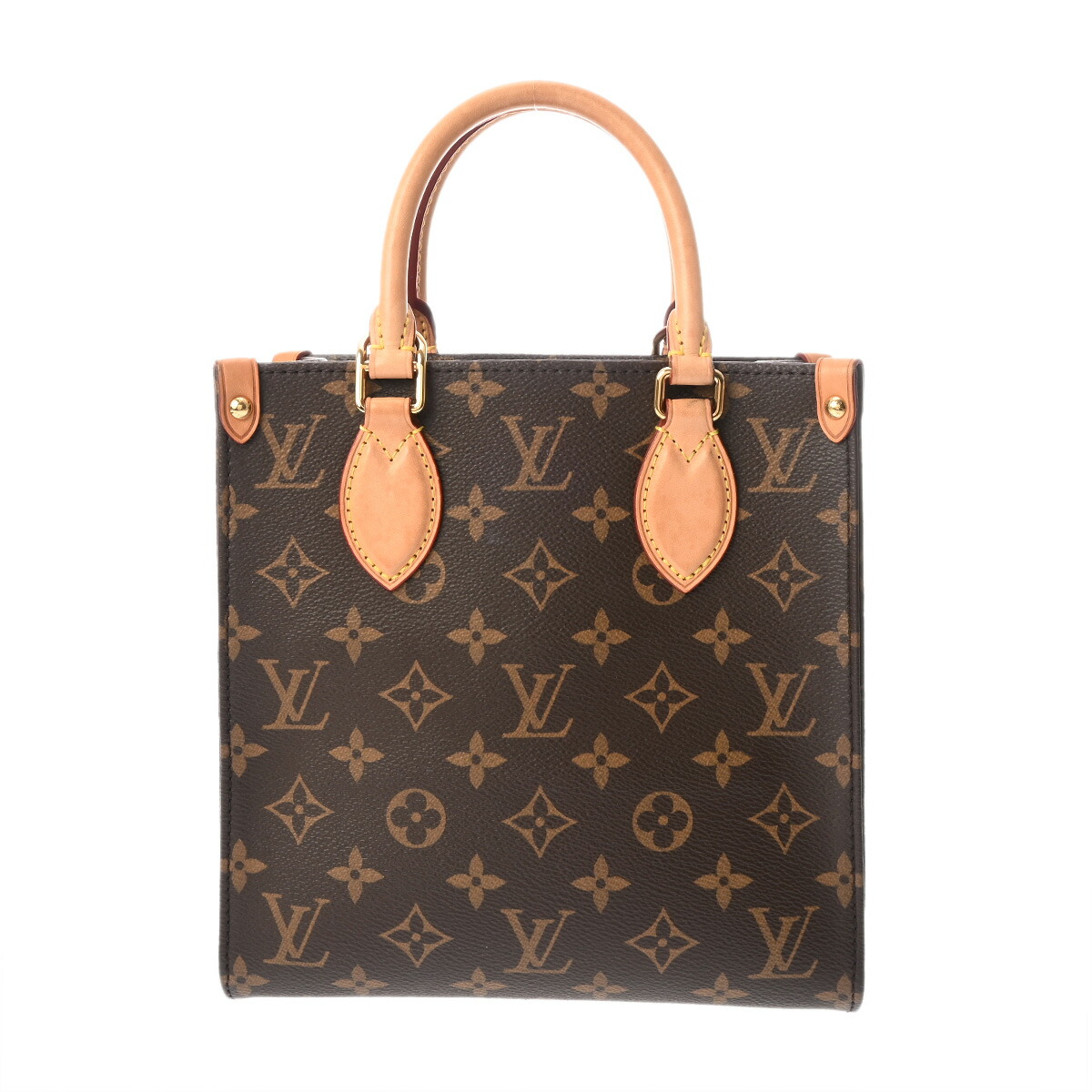 【～4/10 最大5万円クーポン】LOUIS VUITTON ルイヴィトン モノグラム サックプラ BB 2WAY 旧型 ブラウン M45847 ユニセックス モノグラムキャンバス トートバッグ ABランク 中古 銀蔵