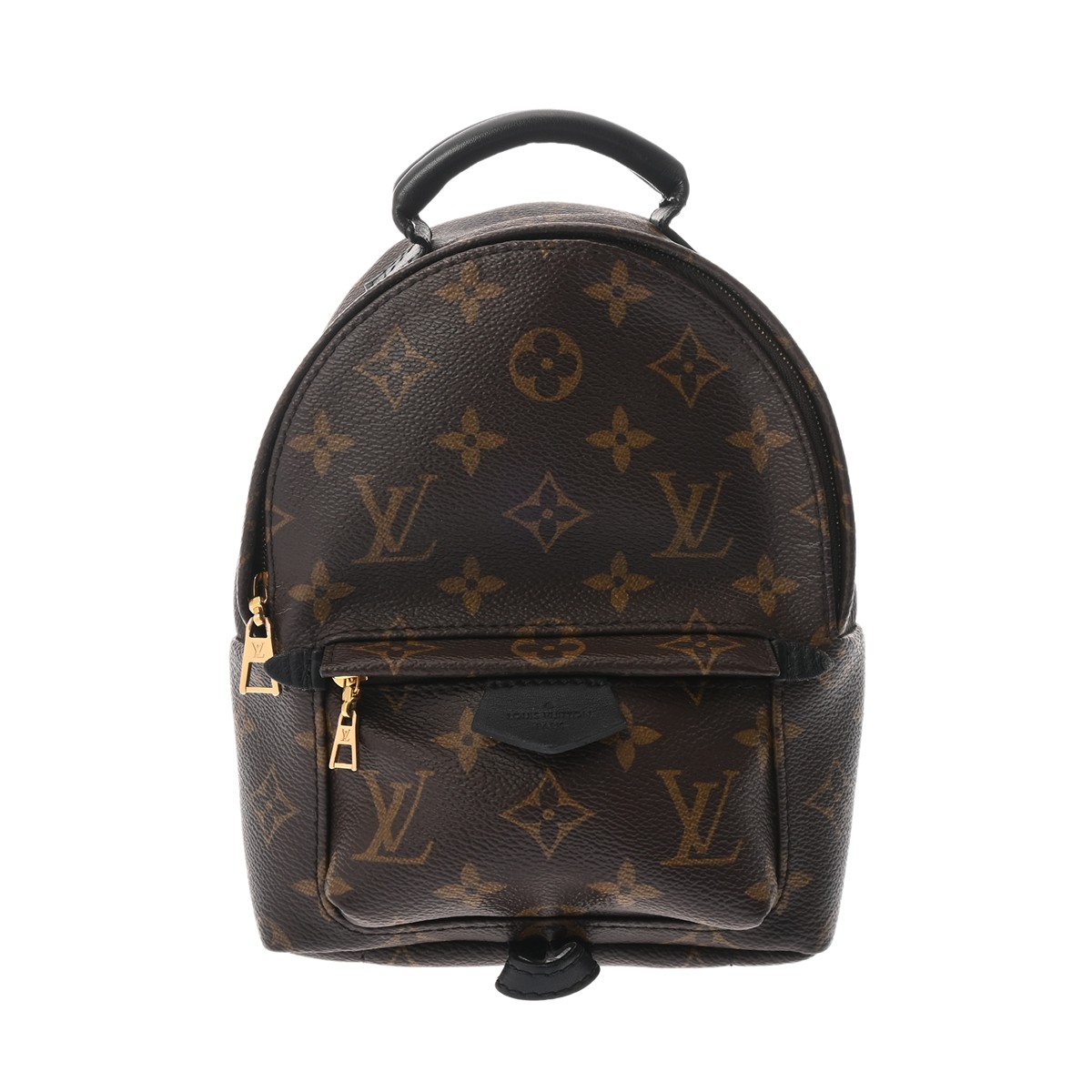 【～5/16 最高限度5万円引き換え証】LOUIS VUITTON ルイヴィトン モノグラム パームスプリングス ミニ 赤銅色 M41562 レディース モノグラム帆布 背嚢・デイパック AB位置付ける 中古 銀蔵 バッグ・小物・ブランド雑貨-バックパック・リュック-バッグ