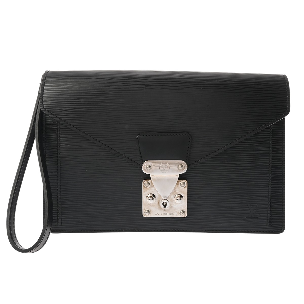 【～4/10 最大5万円クーポン】LOUIS VUITTON ルイヴィトン エピ セリエドラゴンヌ ノワール M52612 メンズ レザー セカンドバッグ Aランク 中古 銀蔵