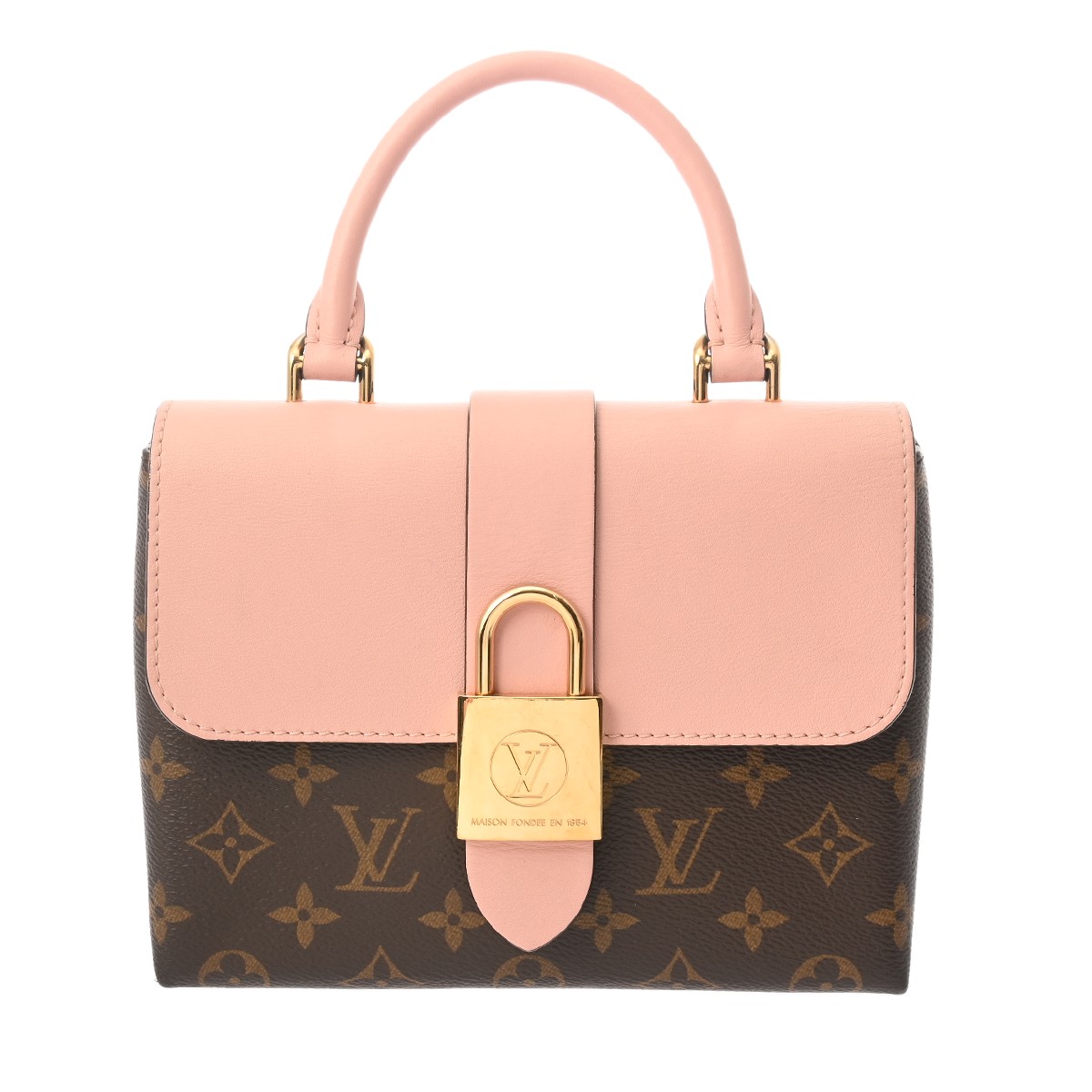 【~4/17 最大5万円クーポン】LOUIS VUITTON ルイヴィトン モノグラム ロッキーBB ローズプードル M44080 レディース モノグラムキャンバス 2WAYバッグ ABランク 中古 銀蔵