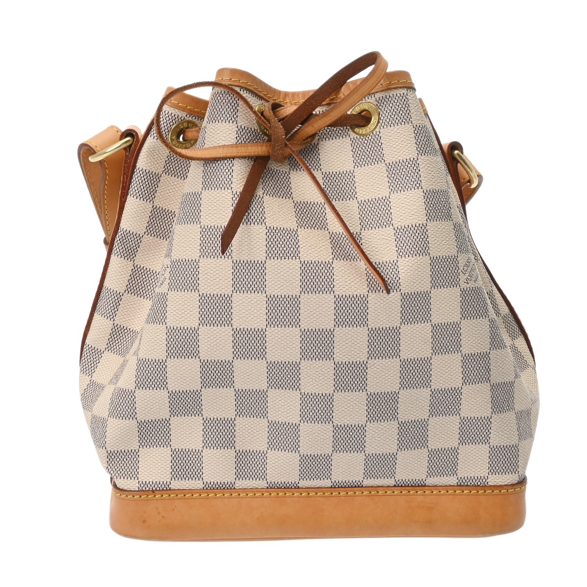 LOUIS VUITTON ルイヴィトン モノグラム ノエ BB 白いこと M40817 ユニ一発やる ダミエアズールキャンバス ショルダーバッグ B位置づける 中古 銀蔵
