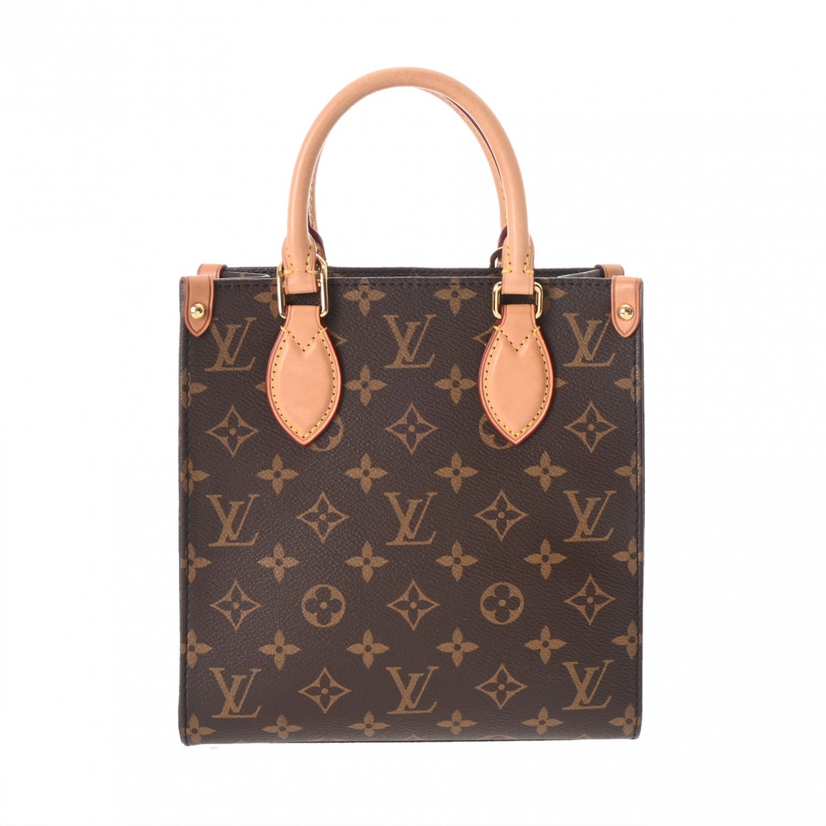 LOUIS VUITTON ルイヴィトン モノグラム サックプラ BB ブラウン M45847 ユニセックス モノグラムキャンバス トートバッグ ABランク 中古 銀蔵