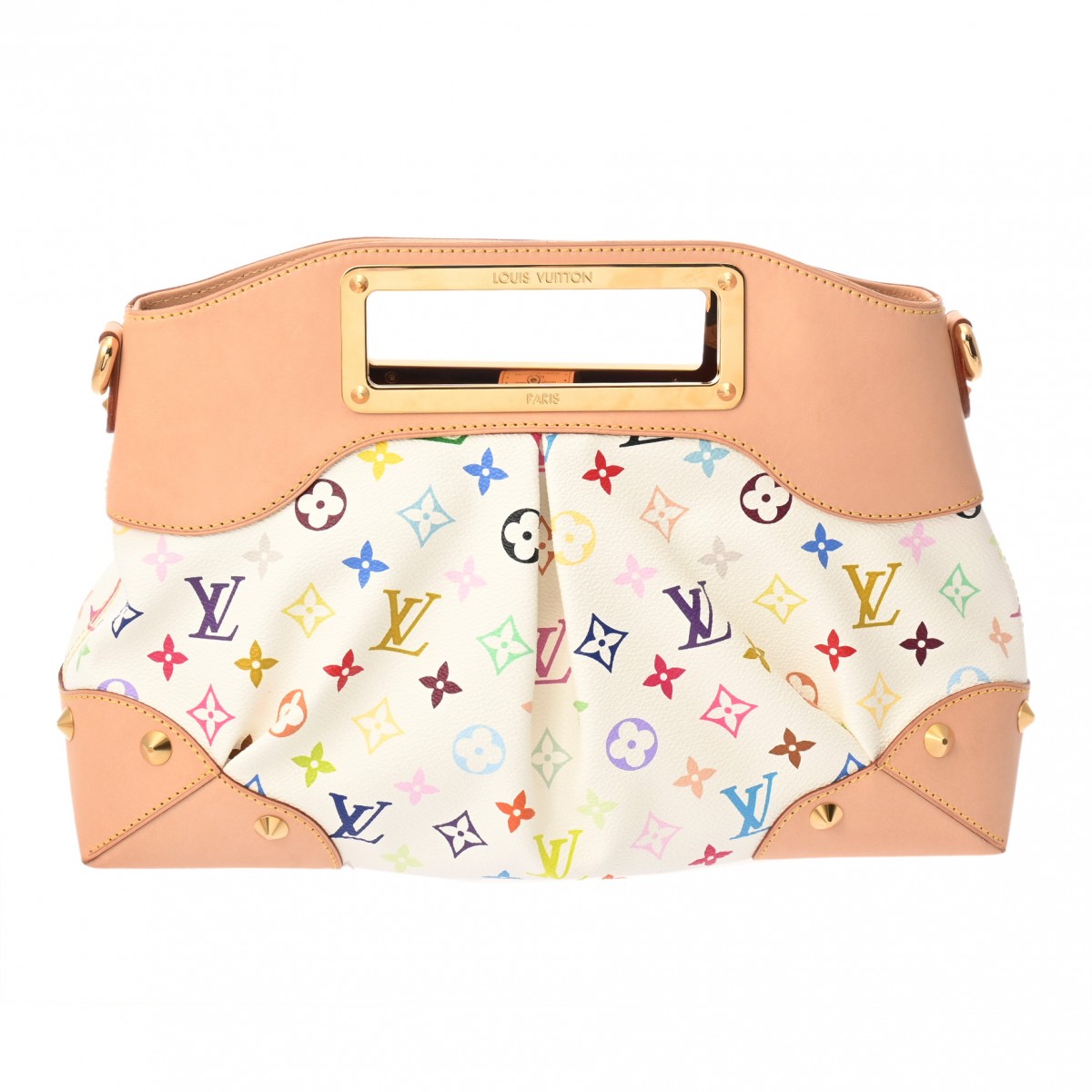 【～4/17 最大5万円クーポン】LOUIS VUITTON ルイヴィトン マルチカラー ジュディMM 2WAYバッグ ブロン M40255 レディース ハンドバッグ Aランク 中古 銀蔵