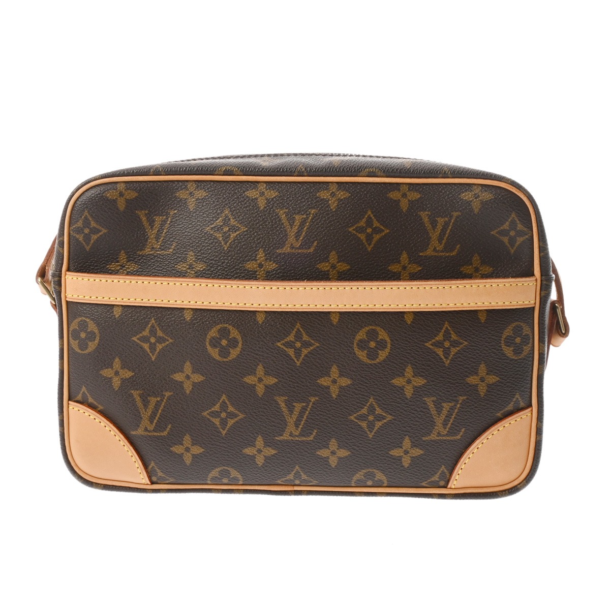 【～6/11 最大限度5万円引き換え証】LOUIS VUITTON ルイヴィトン モノグラム トロカデロ 27 赤銅色 M51274 レディース モノグラム帆布 ショルダーバッグ AB価値づける 中古 銀蔵