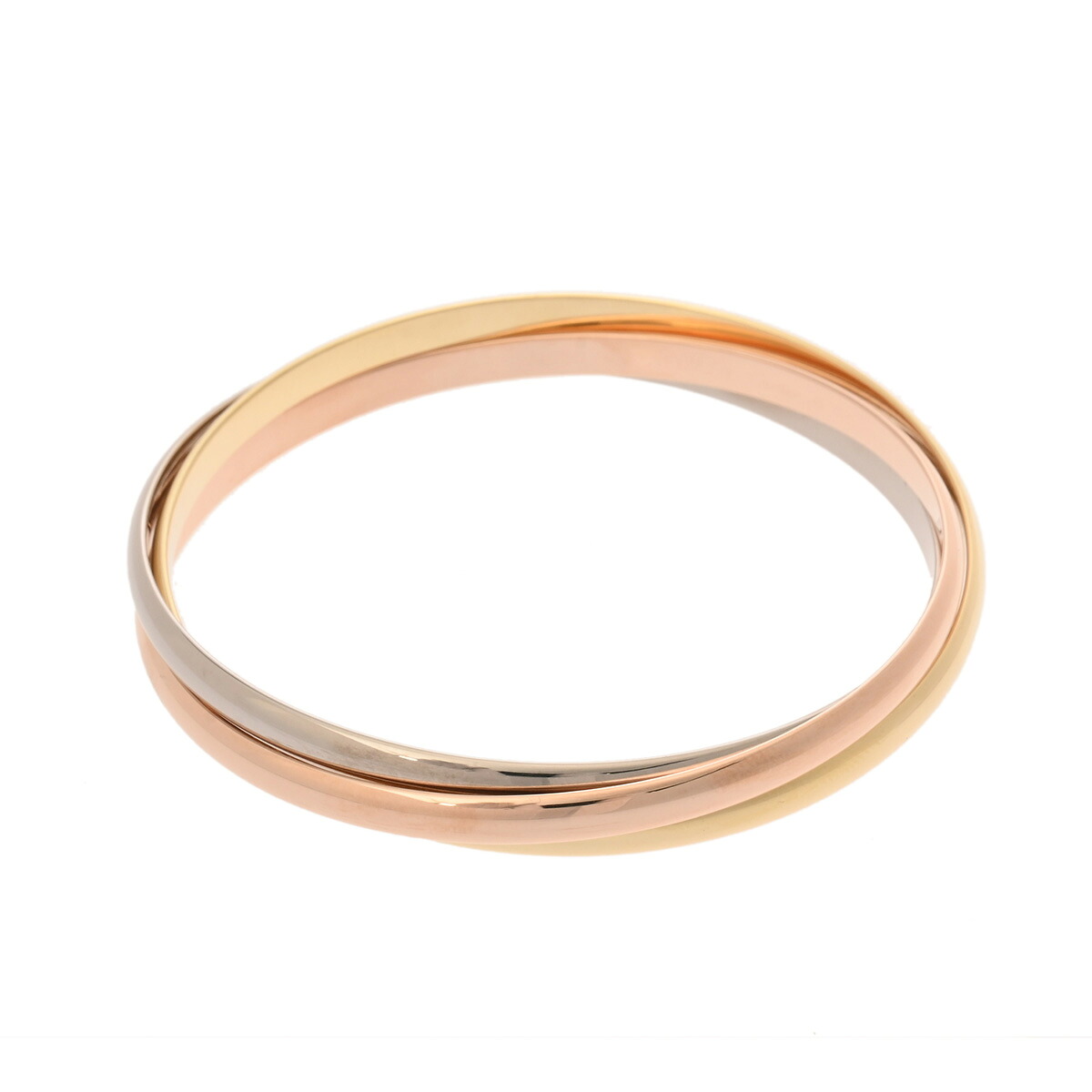 CARTIER カルティエ トリニティ YG/WG/PG ユニセックス K18YG/WG/PG ブレスレット Aランク 中古【ローン24回払い無金利】 銀蔵 840,000円