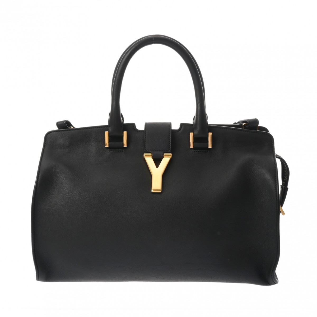 【～4/17 最大5万円クーポン】SAINT LAURENT サンローラン プチカバス ブラック 311210 レディース カーフ ハンドバッグ ABランク 中古 銀蔵