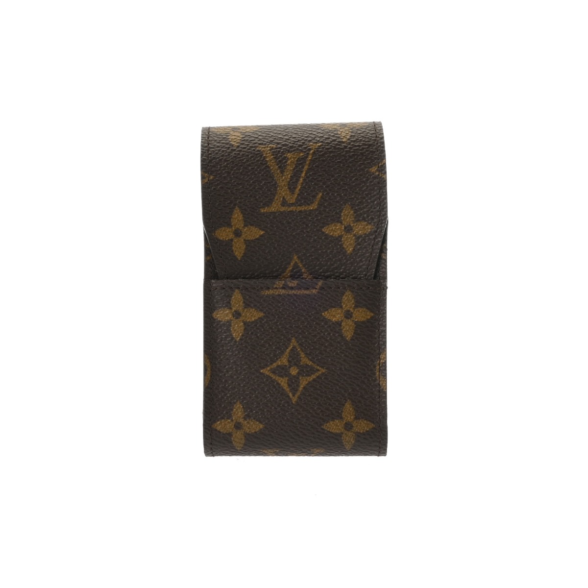 【～4/17 最大5万円クーポン】LOUIS VUITTON ルイヴィトン モノグラム シガレットケース ブラウン M63024 ユニセックス モノグラムキャンバス ブランド小物 ABランク 中古 銀蔵