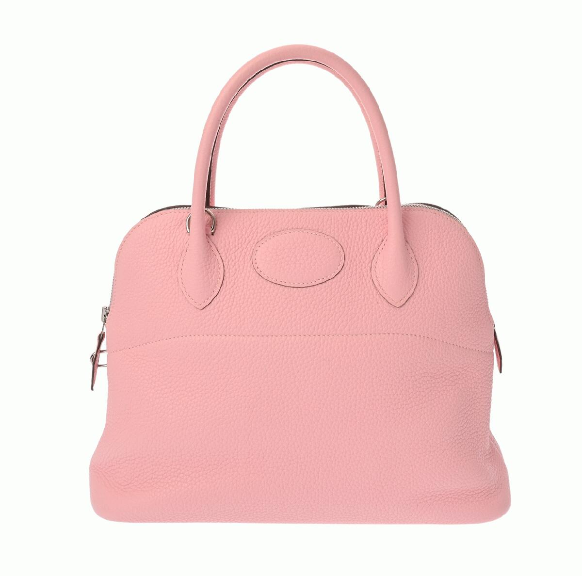 HERMES エルメス ボリード 31 ヴェルソ 2WAY サクラ色桜/ナタ パラジウム金具 Z目じるし(2021年頃) レディース トリヨンクレマンス ハンドバック A序列付ける 中古【貸し付け金24回払い無利息】 銀蔵