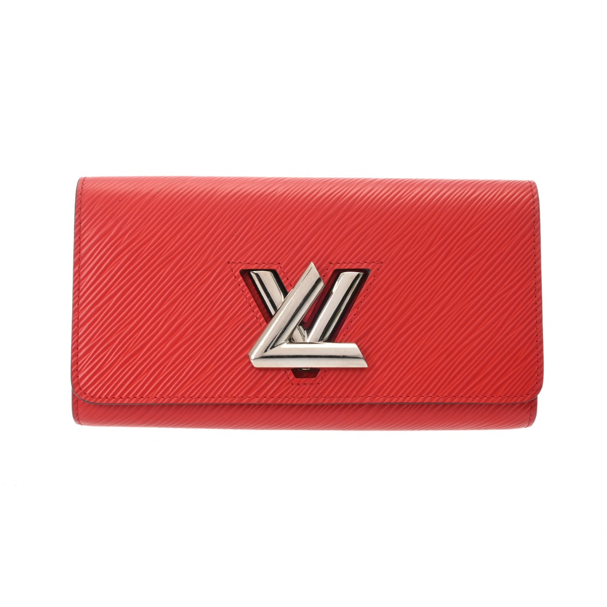 LOUIS VUITTON ルイヴィトン エピ ポルトフォイユ ツイスト コクリコ M61179 レディース レザー 長財布 ABランク 中古 銀蔵