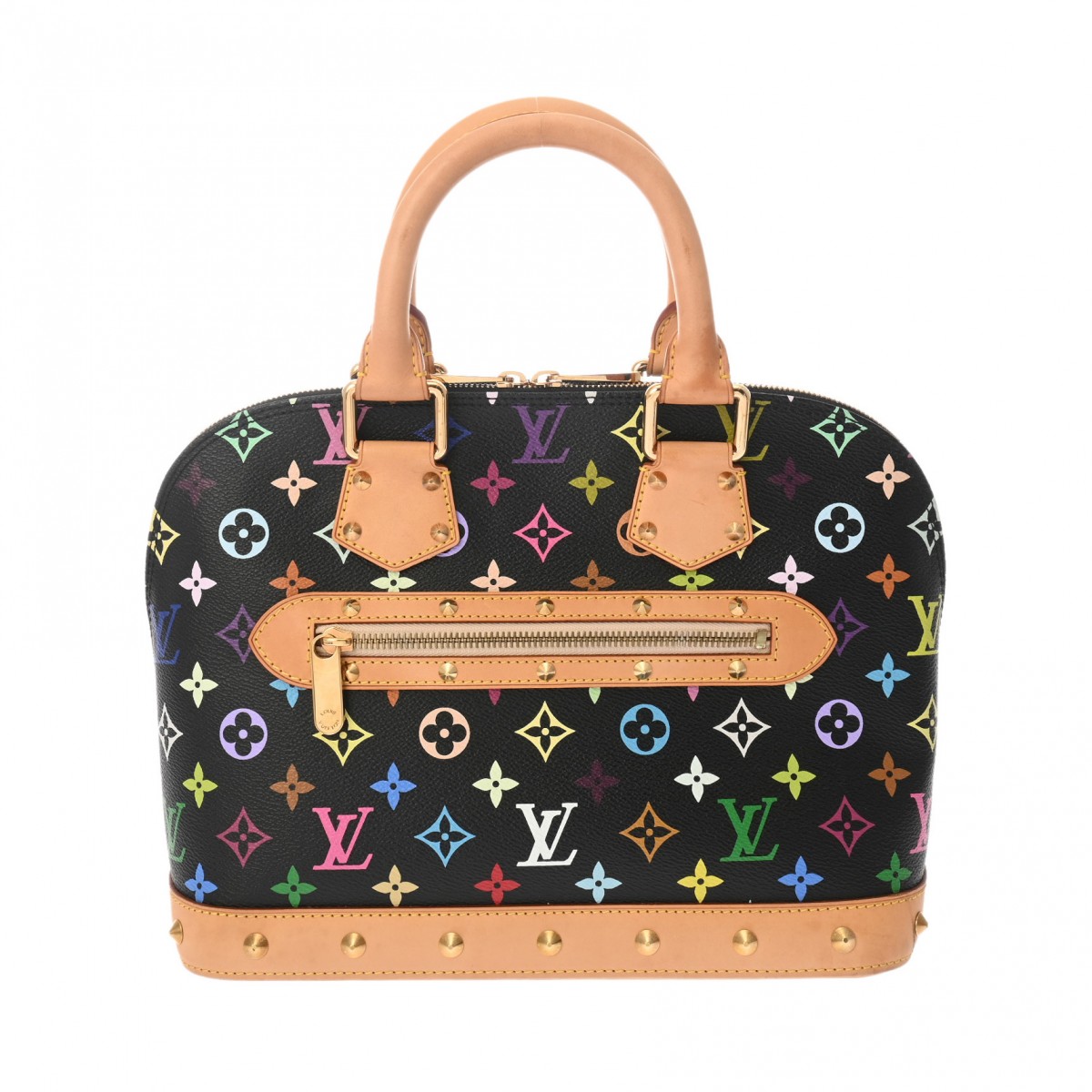 LOUIS VUITTON ルイヴィトン マルチ色合い アルマ ノワール M92646 レディース モノグラムマルチ色合い ハンドバック AB価値づける 中古 銀蔵