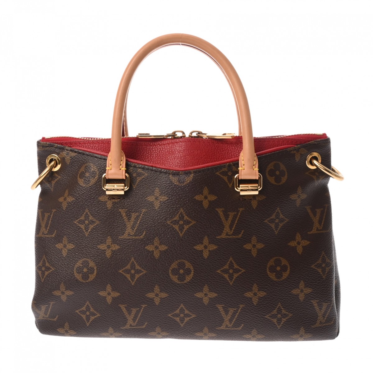 LOUIS VUITTON ルイヴィトン モノグラム パラス BB スリーズ M41241 レディース モノグラム帆布 2WAY御徒面子 AB位置づける 中古 銀蔵