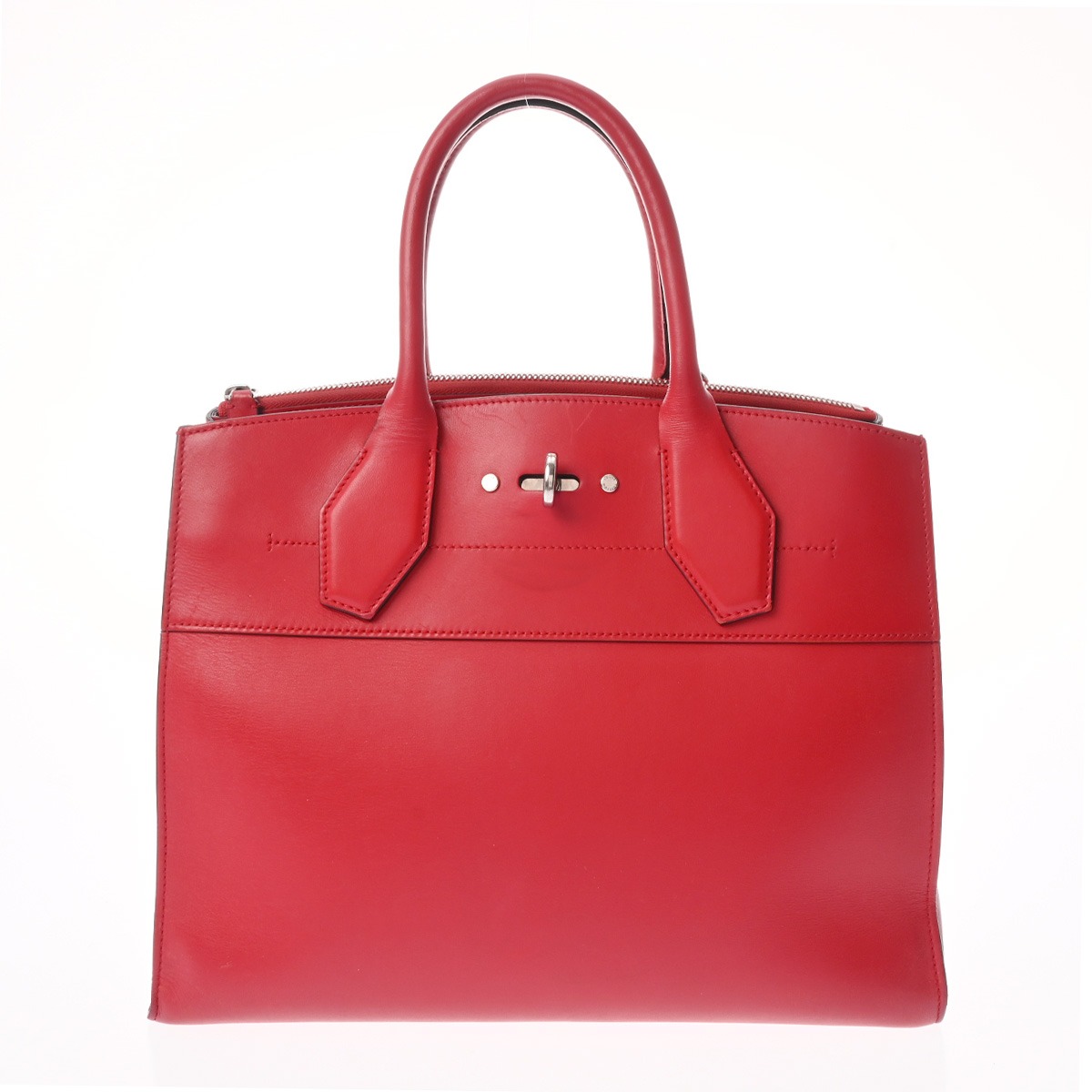 【～6/11 最大限度5万円引き換え証】LOUIS VUITTON ルイヴィトン シティスティーマー MM 2WAY ルビー M53014 レディース なめし革 ハンドバック AB価値づける 中古 銀蔵