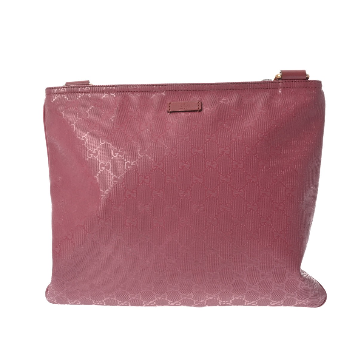 【～6/11 最大限度5万円クーポン券】GUCCI グッチ GGインプリメ サクラ色 201446 レディース PVC/なめし革 ショルダーバッグ B序列付ける 中古 銀蔵