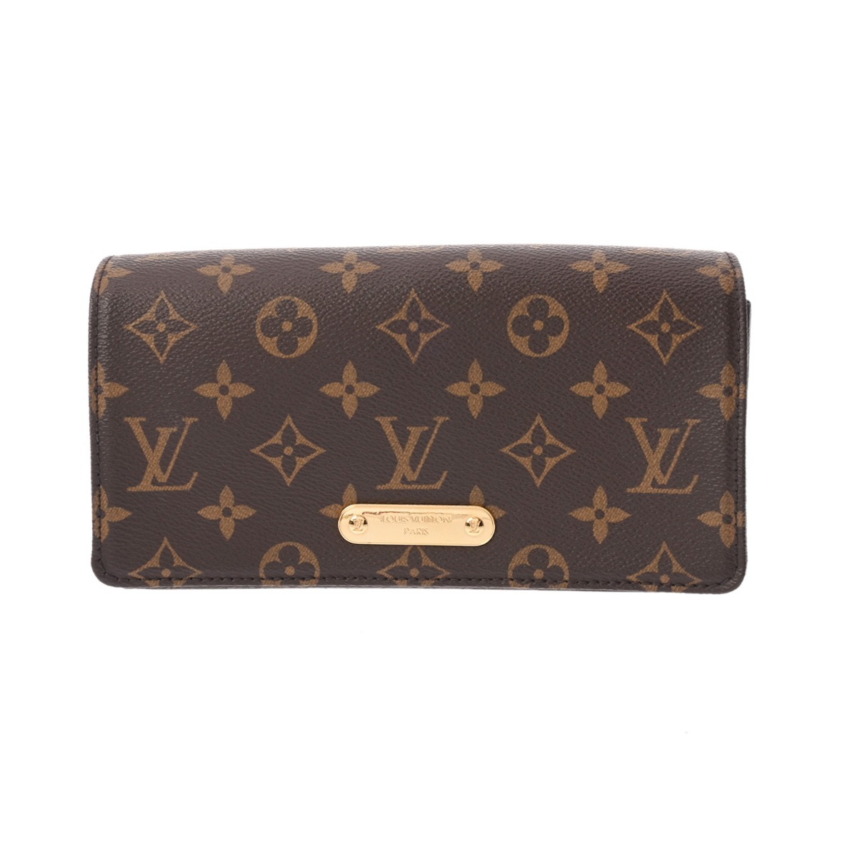 LOUIS VUITTON ルイヴィトン モノグラム ウォレットオンチェーンリリー  赤銅色 M82509 レディース モノグラム帆布 ショルダーバッグ AB価値づける 中古 銀蔵