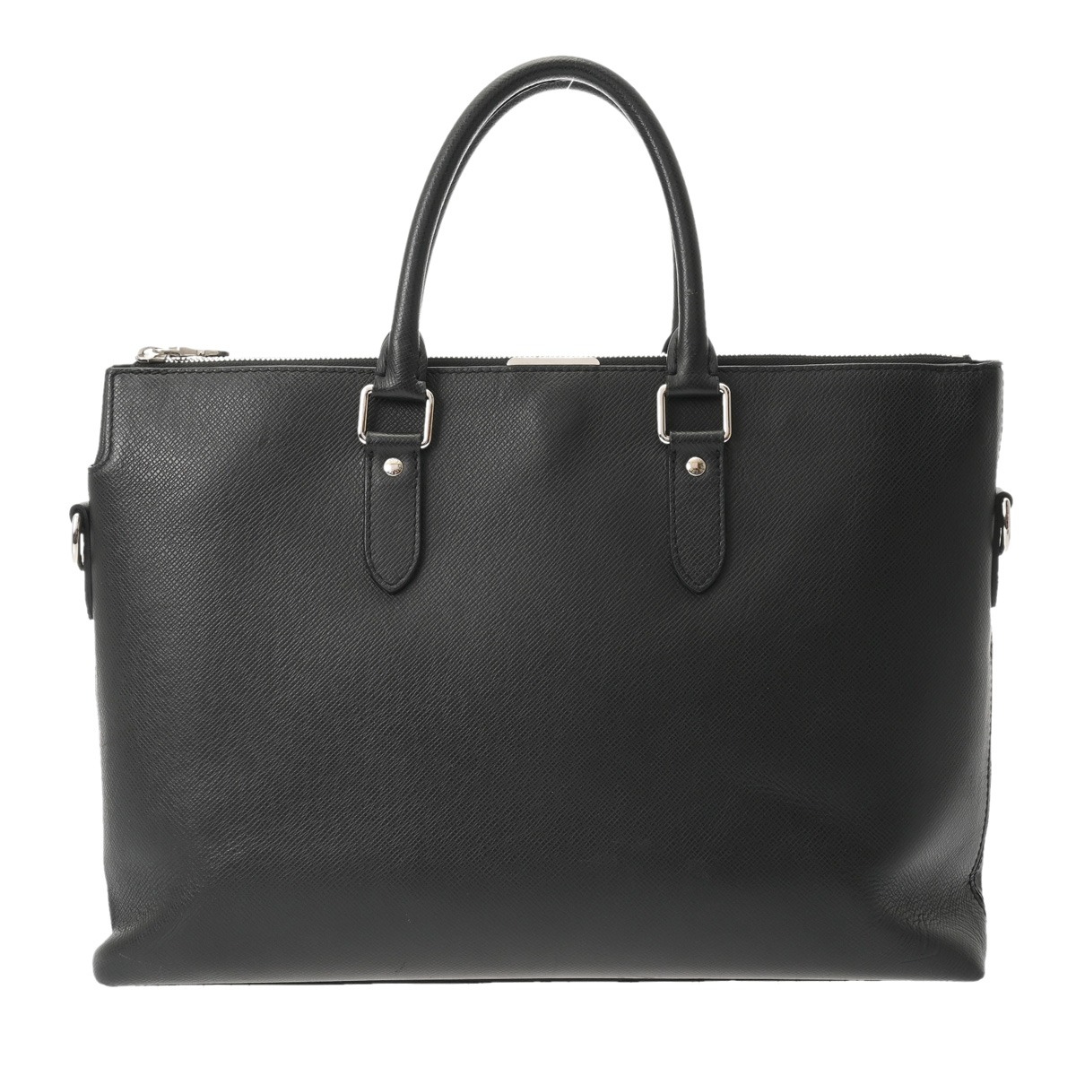 LOUIS VUITTON ルイヴィトン タイ王国ガ アントン ブリーフ容れもの ノワール M33416 メンズ なめし革 商行為御徒面子 B序列付ける 中古 銀蔵