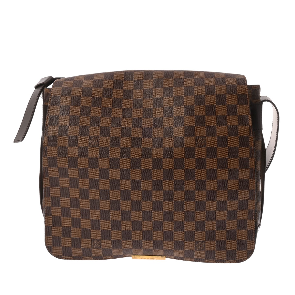 LOUIS VUITTON ルイヴィトン ダミエ バスティーユ 赤銅色 N45258 ユニ一発やる ダミエキャンバス ショルダーバッグ B序列付ける 中古 銀蔵