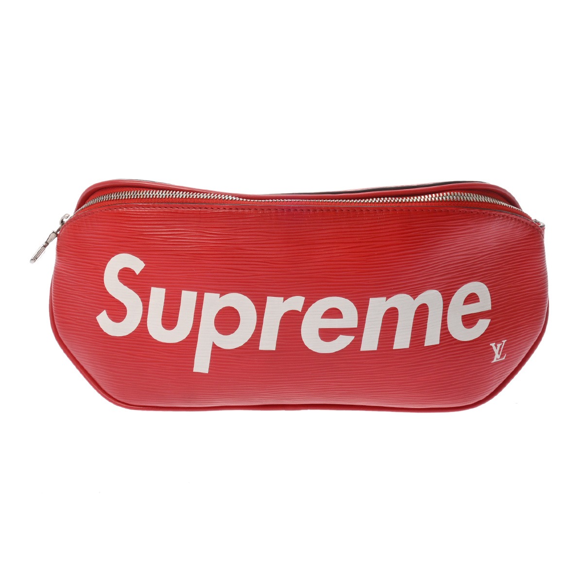 LOUIS VUITTON ルイヴィトン エピ バムバッグ LV×Supreme二人三脚 赤いこと M53418 ユニ一発やる エピレザー 上半身御徒面子 AB序列付ける 中古 銀蔵