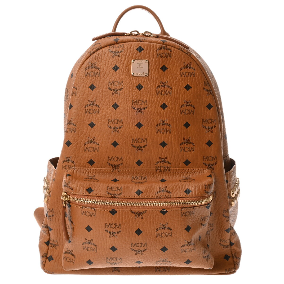 MCM エムシーエム ヴィセトス 御徒面子風呂敷き包み 赤銅色 MMK7AVE99C0001 レディース なめし革 背嚢・デイパック B価値づける 中古 銀蔵
