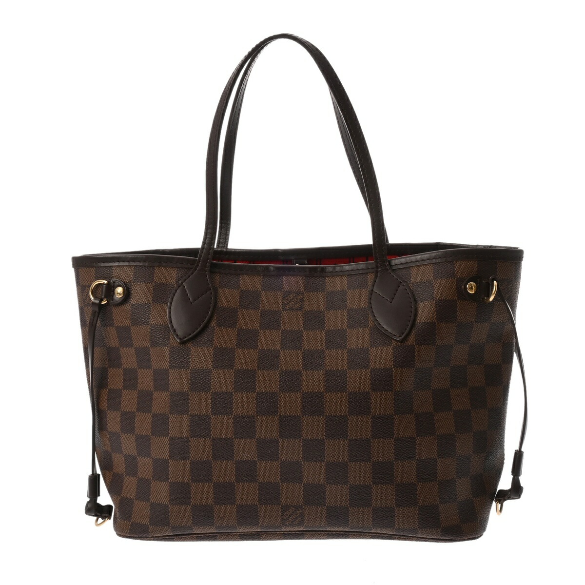 LOUIS VUITTON ルイヴィトン ダミエ ネヴァーフル PM 赤銅色 N51109 レディース ダミエキャンバス ハンドバック B価値づける 中古 銀蔵