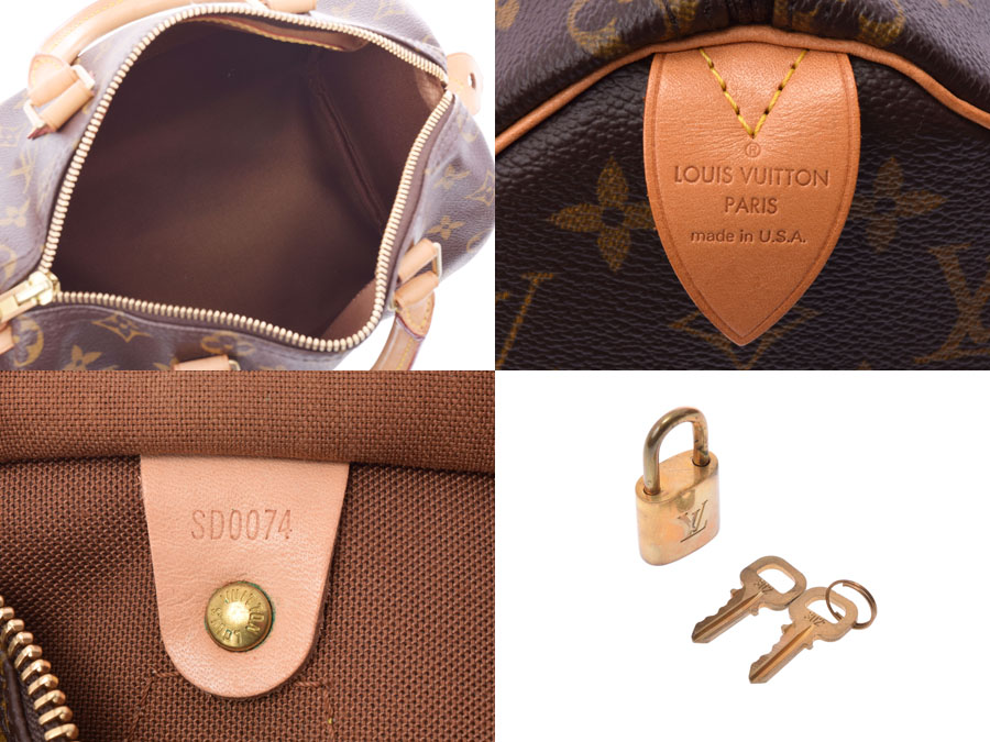 Ginzo Rakuten Ichiba Shop: Lady&#39;s handbag LOUIS VUITTON made in used Louis Vuitton monogram ...