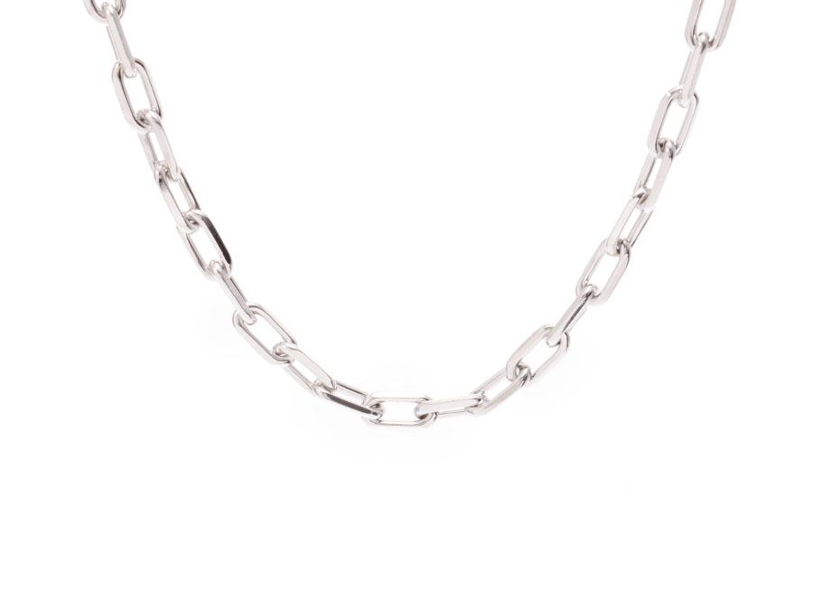 cartier silver chains for men