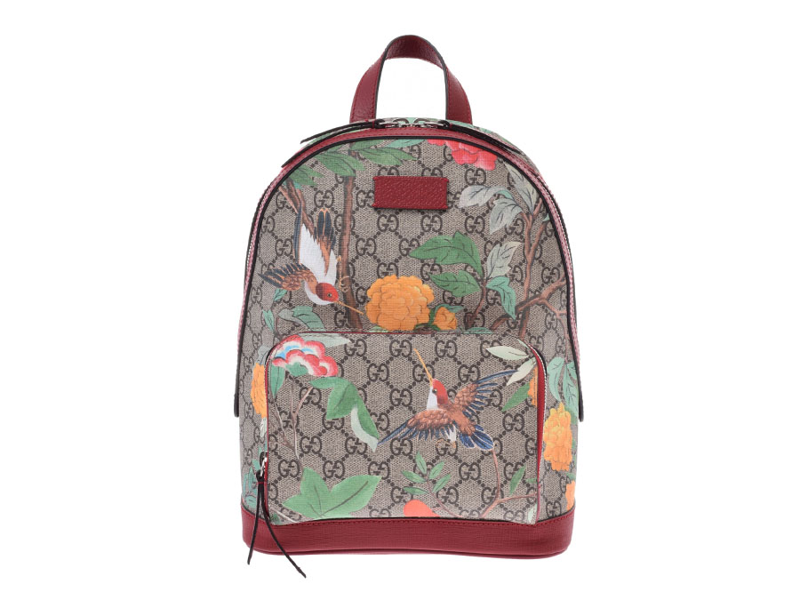 gucci backpack flowers