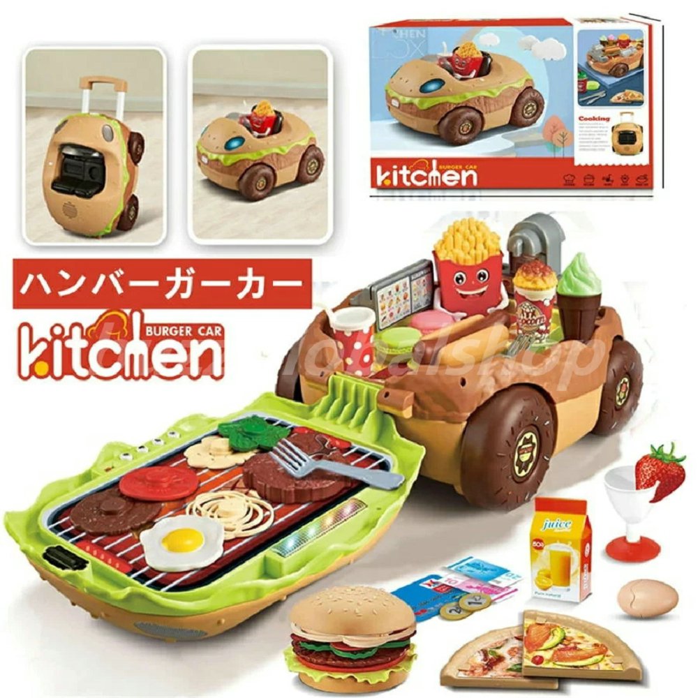 楽天市場】ハンバーガー おもちゃ 洋食屋 おもちゃ お店屋さんままごと