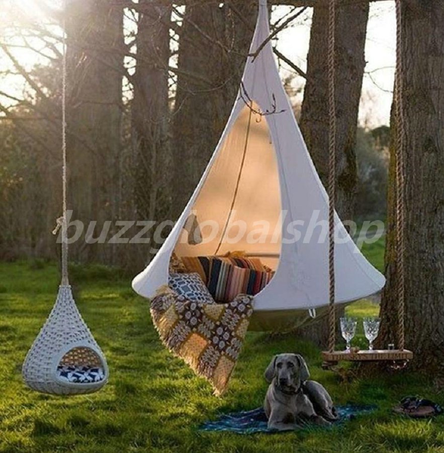 CACOON ベル型ハンモック Amazon.co.jp: CACOON(カクーン) テント型ハンモック ナチュラル