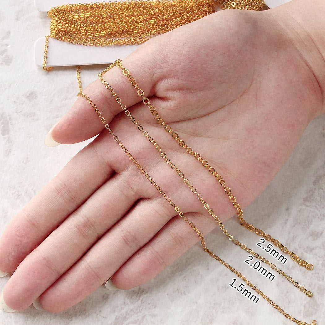 SALE／86%OFF】 あずきチェーン 小豆チェーン アズキチェーン 5m巻 2.5mm アクセサリーパーツ チェーンパーツ 基礎パーツ  ハンドメイド 手芸用品 手作り クラフト DIY 素材 材料 金古美 ローズゴールド qdtek.vn