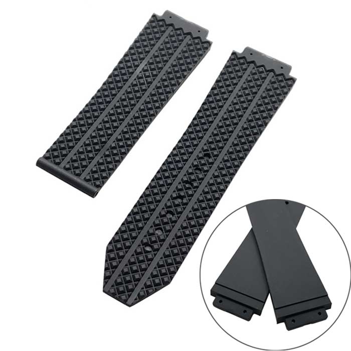 良品】HUBLOTウブロ 純正クロコラバーストラップ ブラック ビッグバン