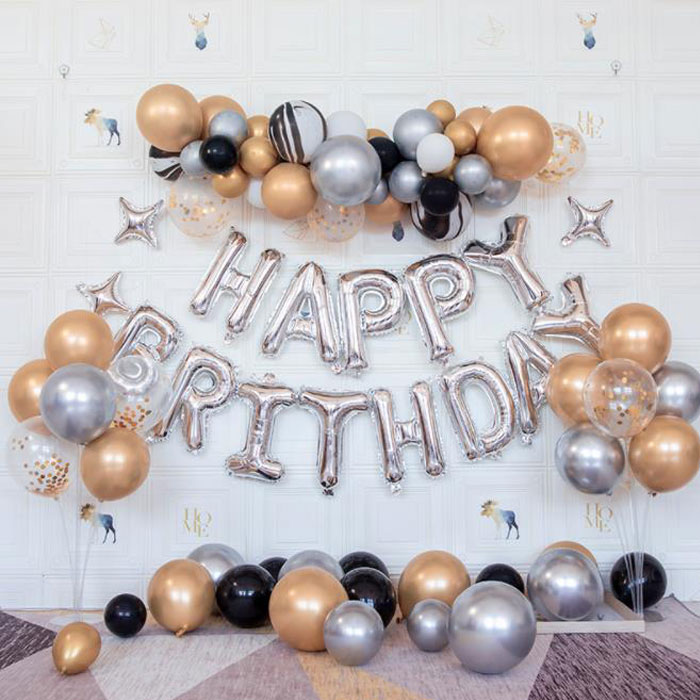 楽天市場 誕生日 風船 Happy Birthday バースデー 飾り バルーン 誕生日 パーティー 飾り付け バルーン 風船 ジョルノ