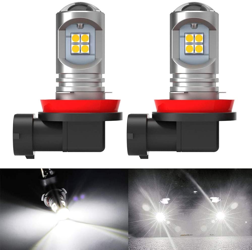 楽天市場】h11 led フォグランプ ホワイト 爆光 車検対応 H8 H9 H16JP