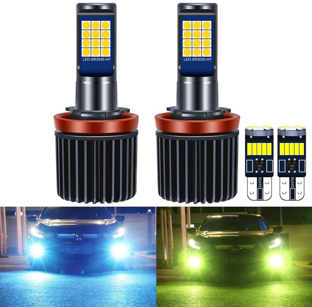 フォグランプ切り替えHB4 2色切り替えLEDフォグランプ H8/H11/H16/HB4/PSX26W 車検対応 光