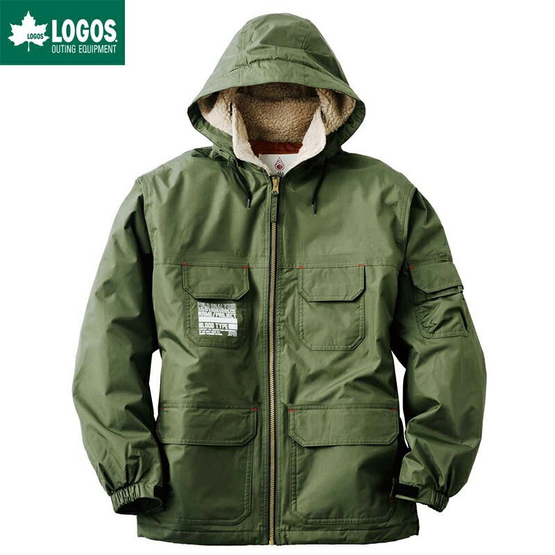 楽天市場 Logos ロゴス Lipner リプナー 防水防寒ジャケット フォード メンズ カーキ Ll 防災のgios Shop 楽天市場店