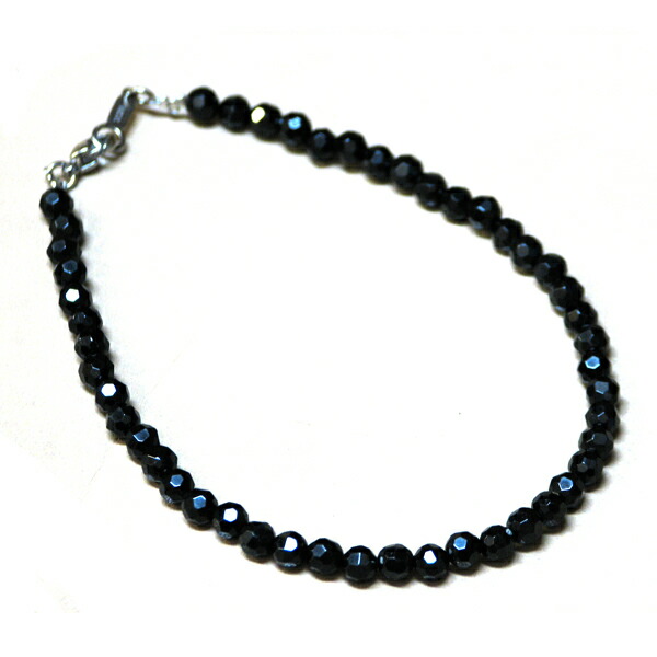 楽天市場】ハイクオリティーブラックスピネルブレスレット/選べる16cm