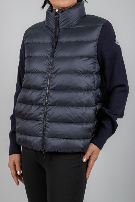 廉価 MONCLER XS 2021aw カーディガン ☆ダウンベスト モンクレール