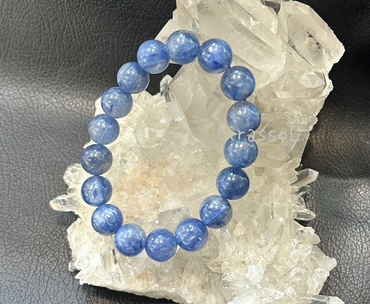 楽天市場】【20％OFF!】天然ブルーカラー カイヤナイトシリカ 7.5mm