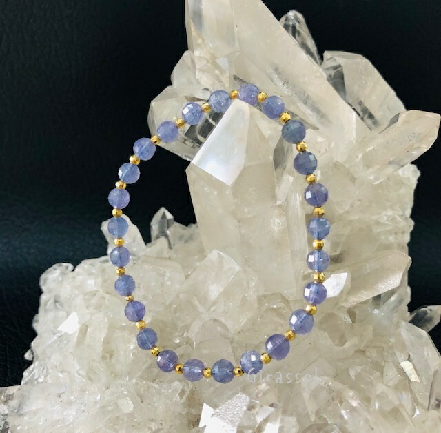 楽天市場】タンザナイト 5Aグレード 5mm玉ブレスレット 9.97g : 榎本通商