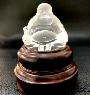 楽天市場】〔D433-12〕超透明 シトリン 布袋像 布袋様 布袋尊 彫刻