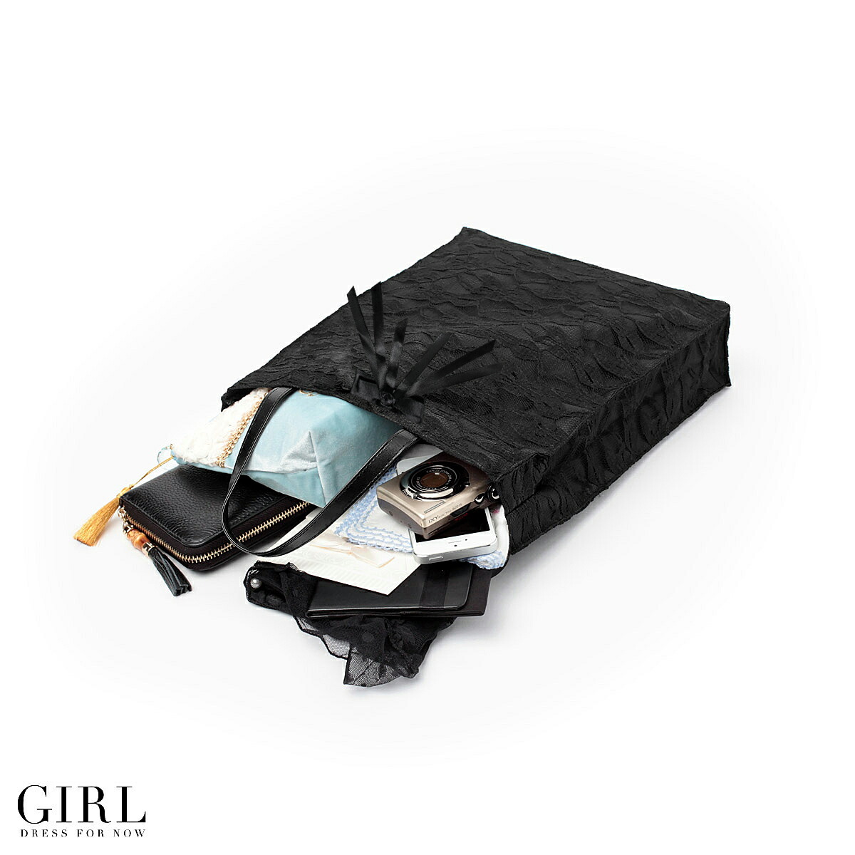 【メール便送料無料】楽天ランキング入賞・パーティードレス通販ガール(GIRL)上品サブバッグ&ふくさ2点セットバッグレディースサブバッグサブバックフォーマルバッグフォーマルバック大きめ結婚式フォーマルパーティー慶弔法事七五三ママ母親