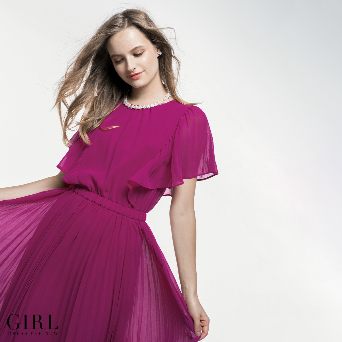 M お呼ばれ 2l Ll 代 袖付き グリーン 30代 3l 演奏会 ワンピース Xl パーティードレス 40代 グレー 代 L ネイビー S 発表会 ブルー 送料無料 ピンク 結婚式 ドレス シフォン 謝恩会 50代