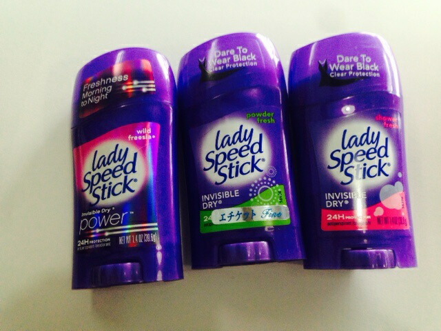 楽天市場】送料無料！レディスピードスティック デオドラント 制汗剤