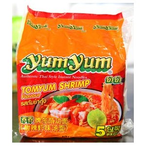 楽天市場】ヤムヤム・タイラーメン☆トムヤムシュリンプ味 70g×5袋